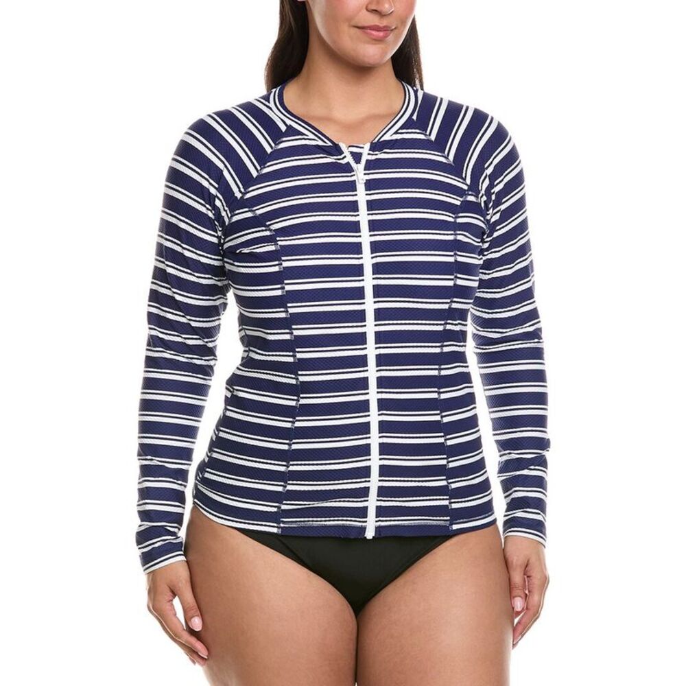 Sea Level Australia Womens  Biarritz Long Sleeved Rashguard, Navy
